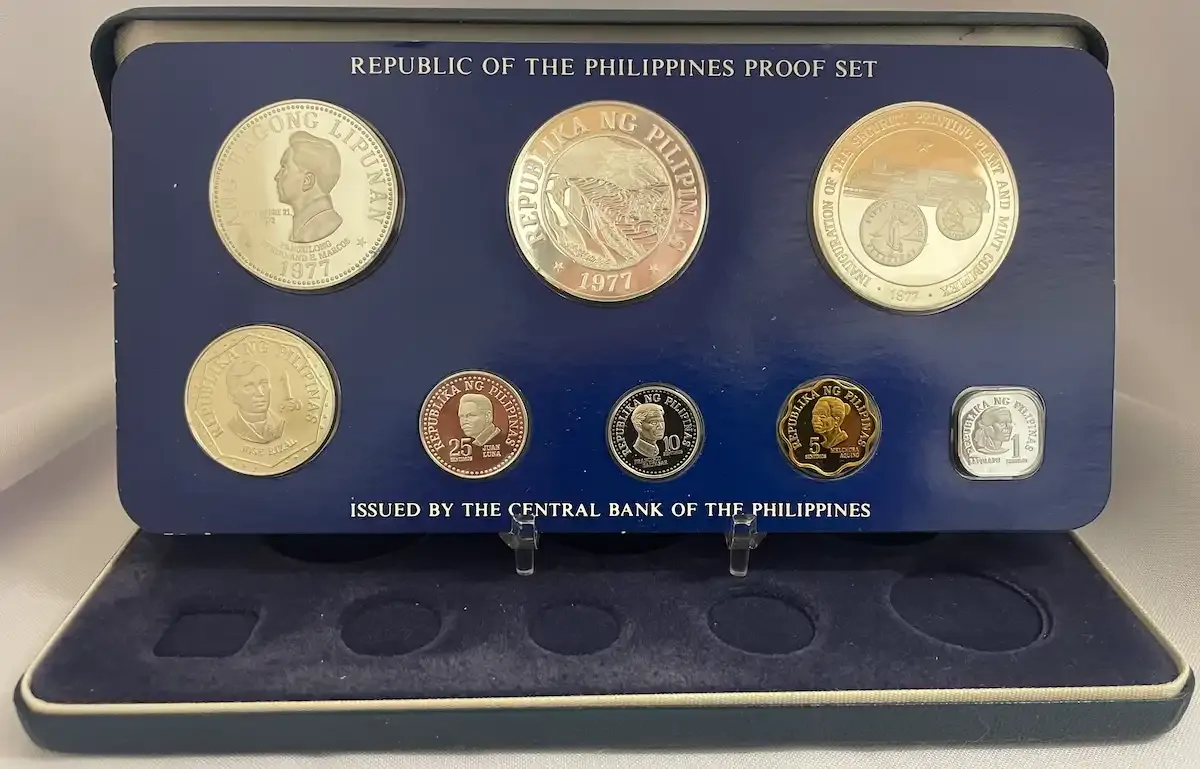 Philippines 1977 Silver Proof Coin Set product image