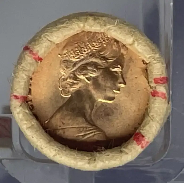 1976 1 Cent RAM Mint Roll - Heads/Tails