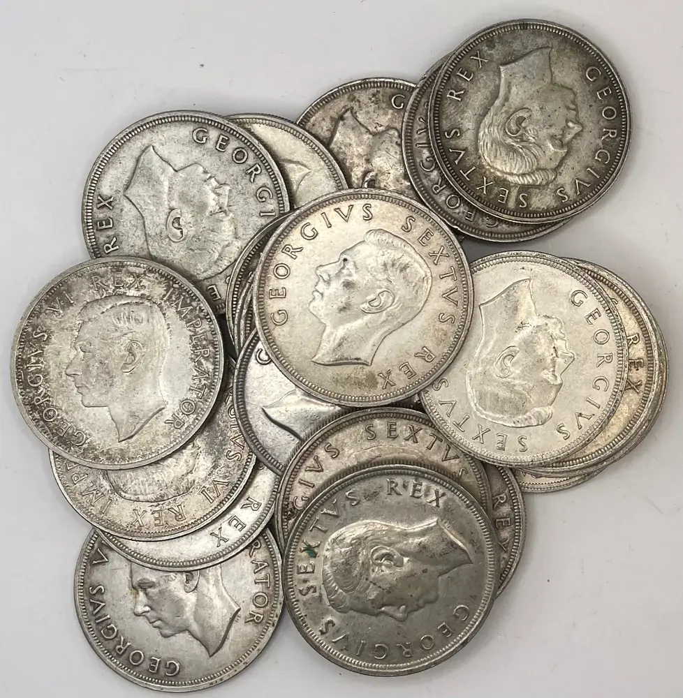 South Africa Pre 1951 Silver Crown (80%) No Grade, Misc Dates  product image