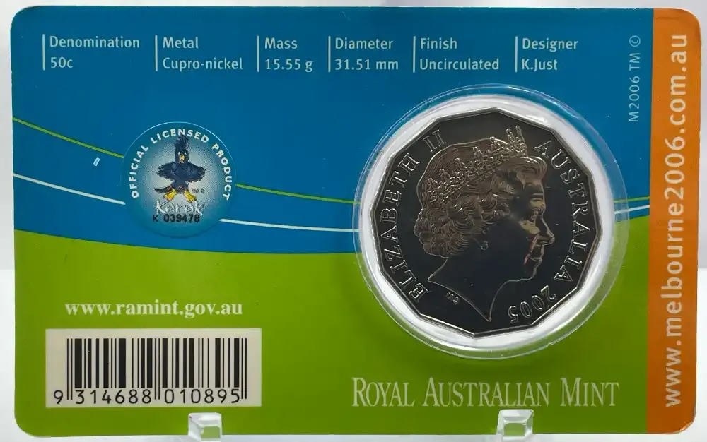 2006 50 Cent Commonwealth Games Student Design