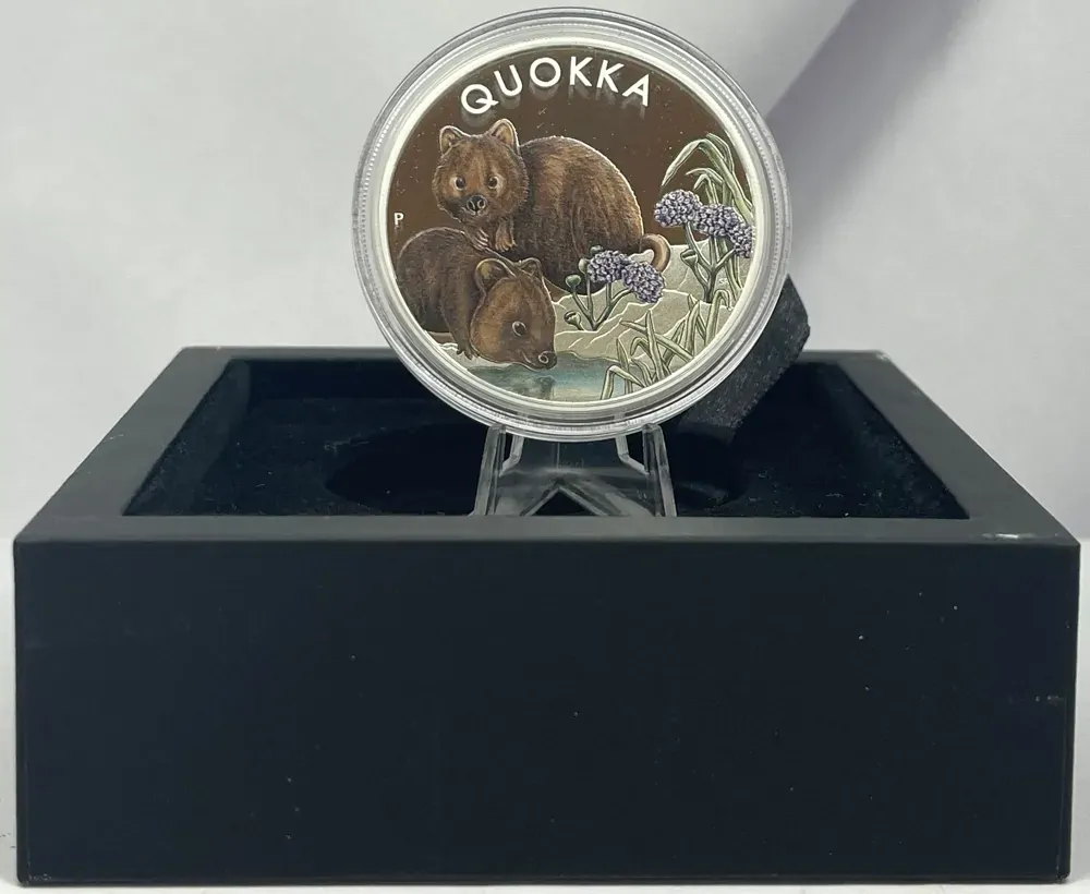 2023 Silver 1 Ounce Coloured Proof Coin Quokka product image