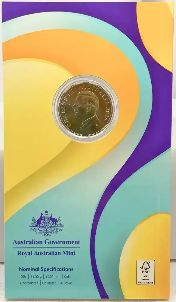 2025 50 Cent Uncirculated Coin Celebrate product image