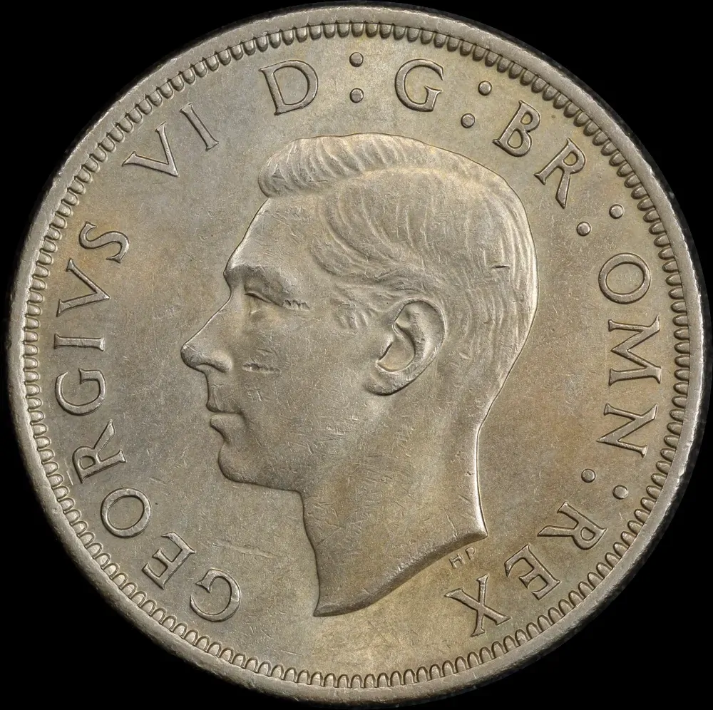 1951 Copper-Nickel George VI Halfcrown S# 4106 Uncirculated