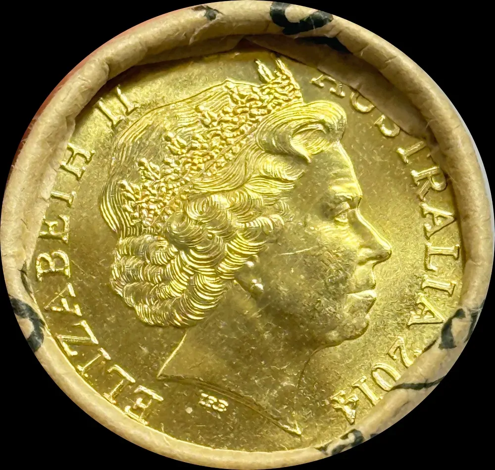 2014 1 Dollar Mint Roll 100 Years of ANZAC Spirit Heads/Tails