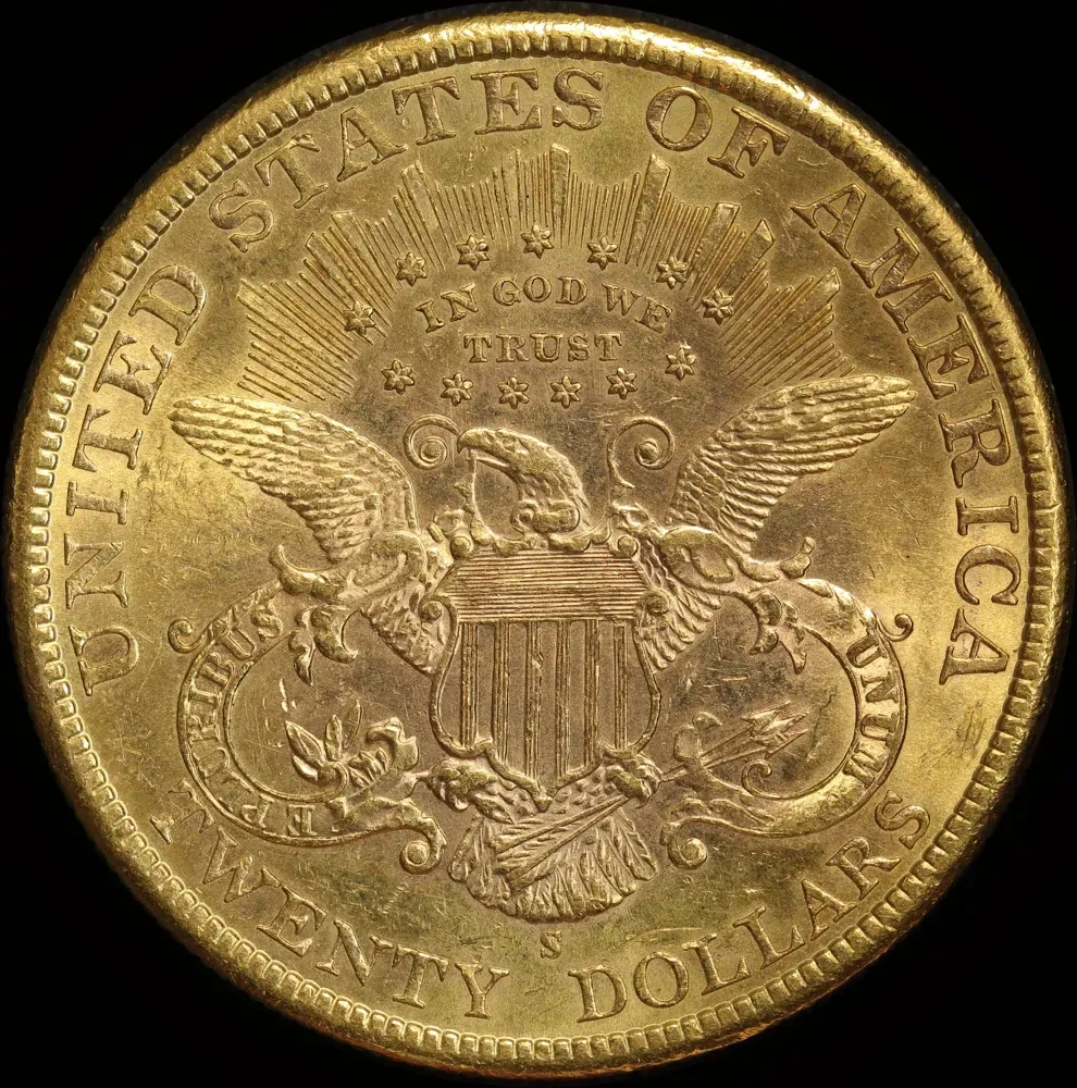United States 1898-S Gold 20 Dollars Liberty Double Eagle good EF product image