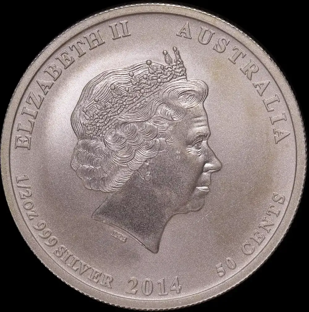 2014 Silver Half Ounce Uncirculated Coin Battle of Coral Sea