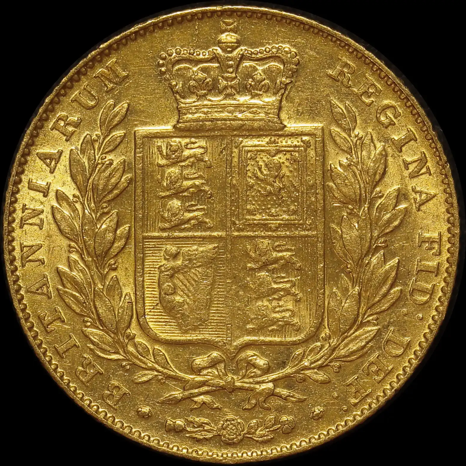 Victoria 1844 Gold Sovereign S# 3852 Extremely Fine product image