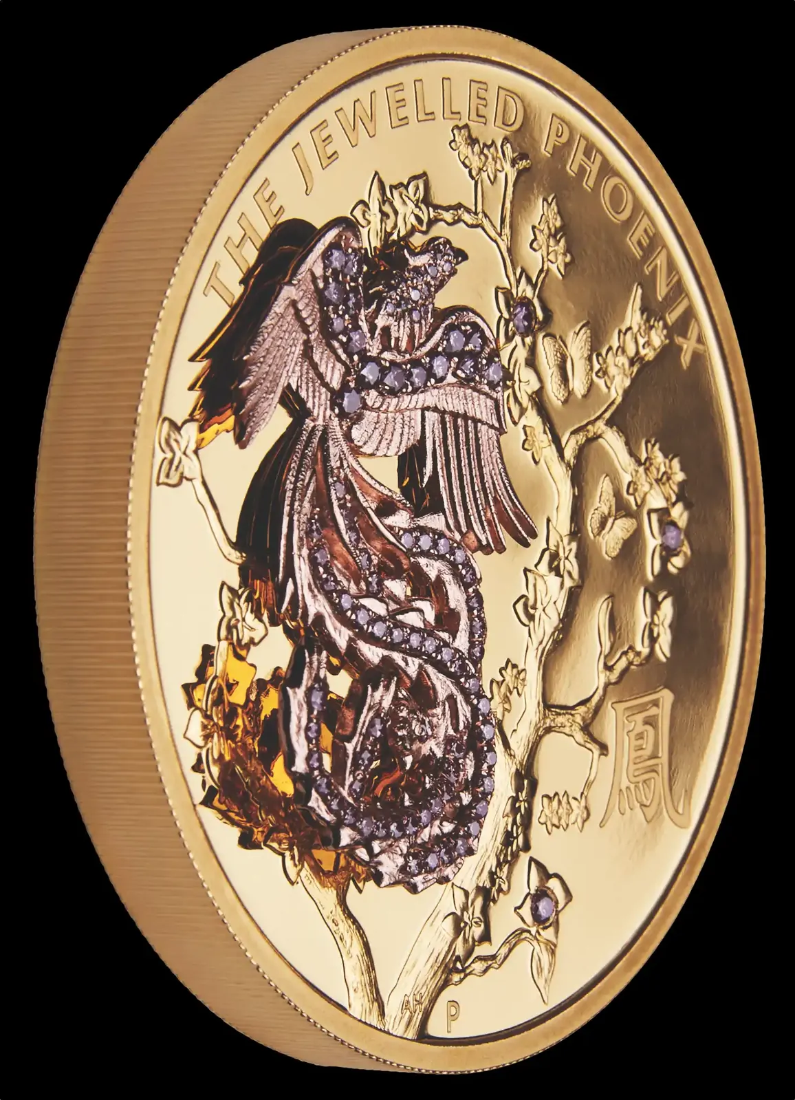 2018 Gold 10oz Proof Jewelled Phoenix Masterpiece Coin
