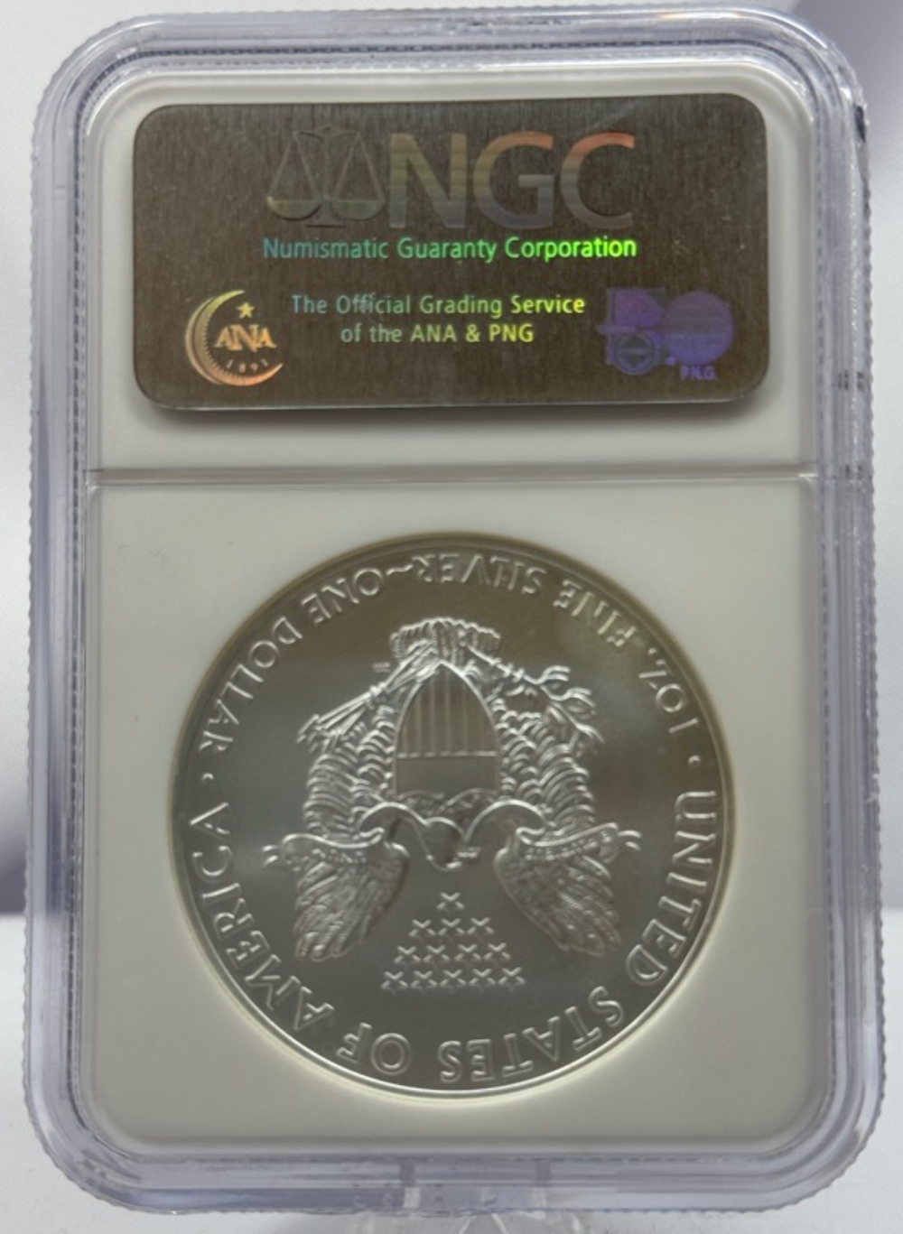 United States 2008 Silver 1oz Eagle NGC MS69 product image