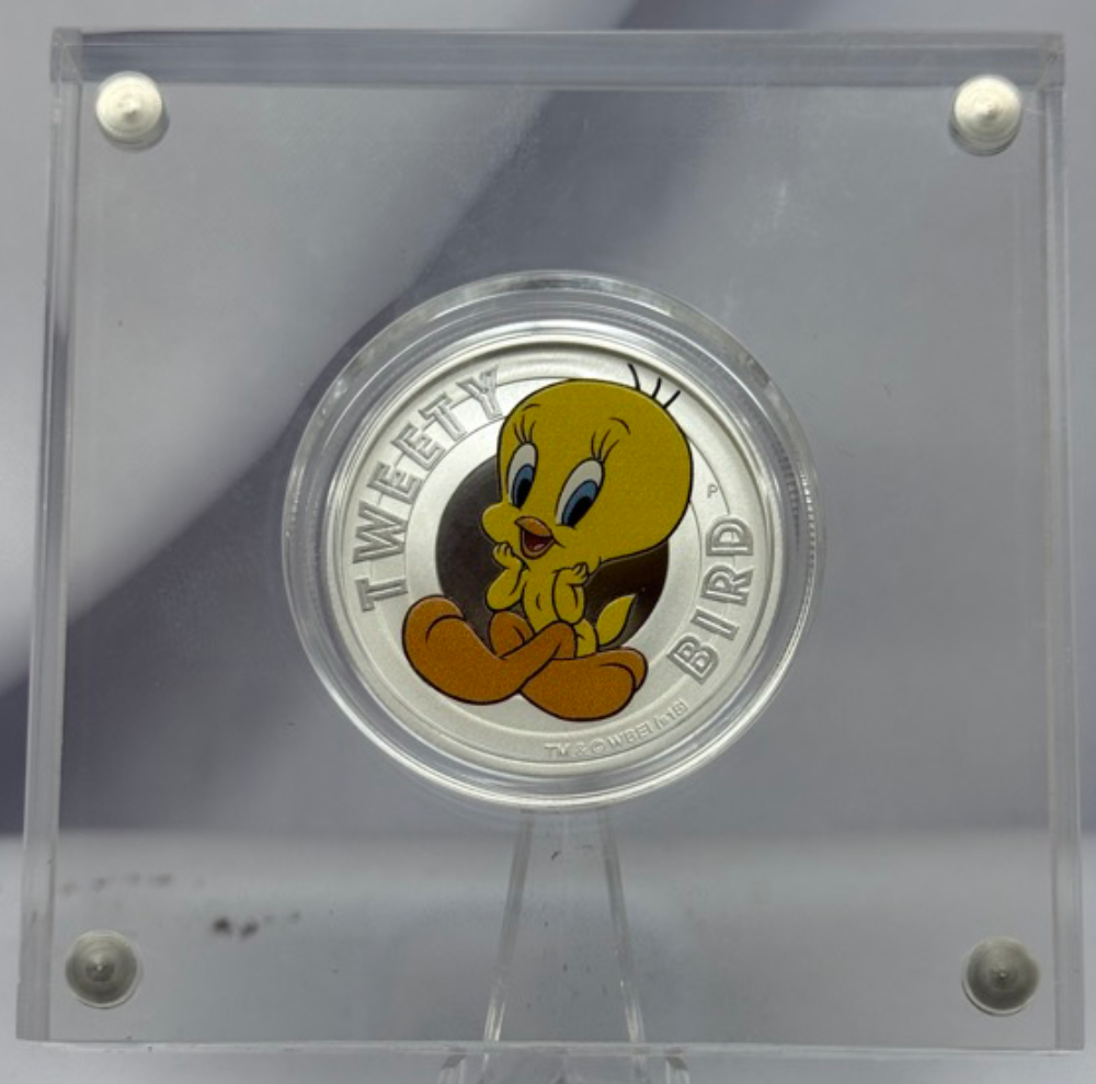 2018 Silver 1/2 Ounce Proof Coin Looney Tunes - Tweety Bird