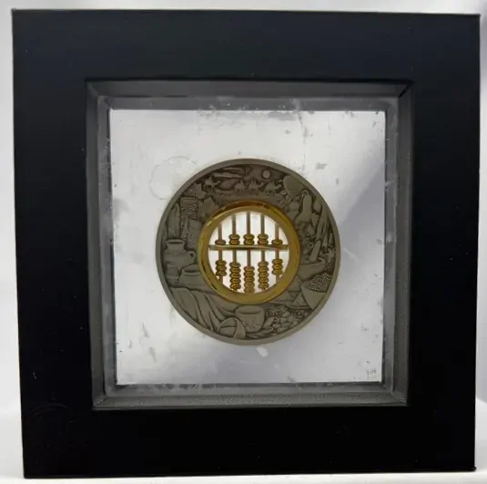 Tuvalu 2019 Silver 2 Ounce Proof Coin Abacus product image