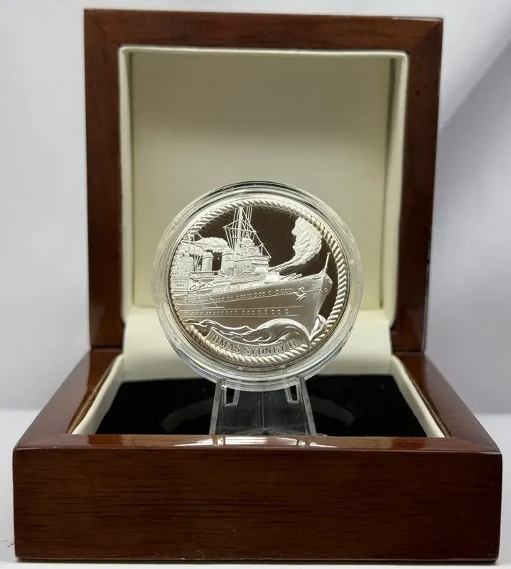 Niue 2016 Silver 1 Ounce Proof Coin HMAS Sydney II product image