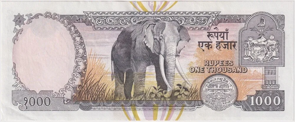 Nepal 1999 1,000 Rupees P#44 Uncirculated  product image