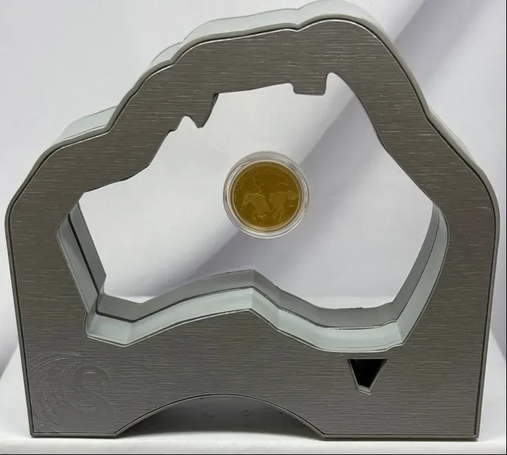 2014 Gold 1/4 Ounce Proof Coin Land Down Under - Stockman