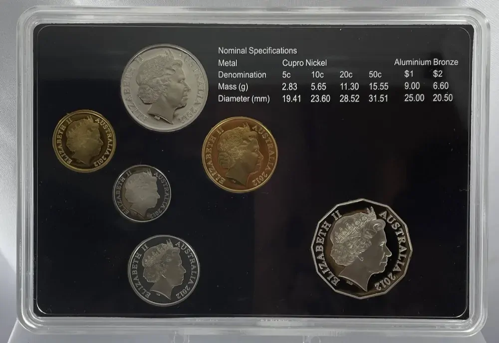 Australia 2012 Proof Coin Set Special Edition - Damaged Box product image