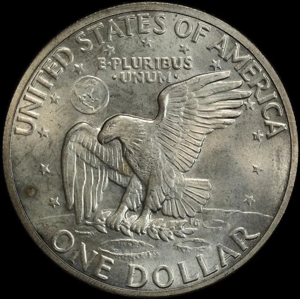 United States 1971 Silver Dollar KM# 203a Uncirculated product image