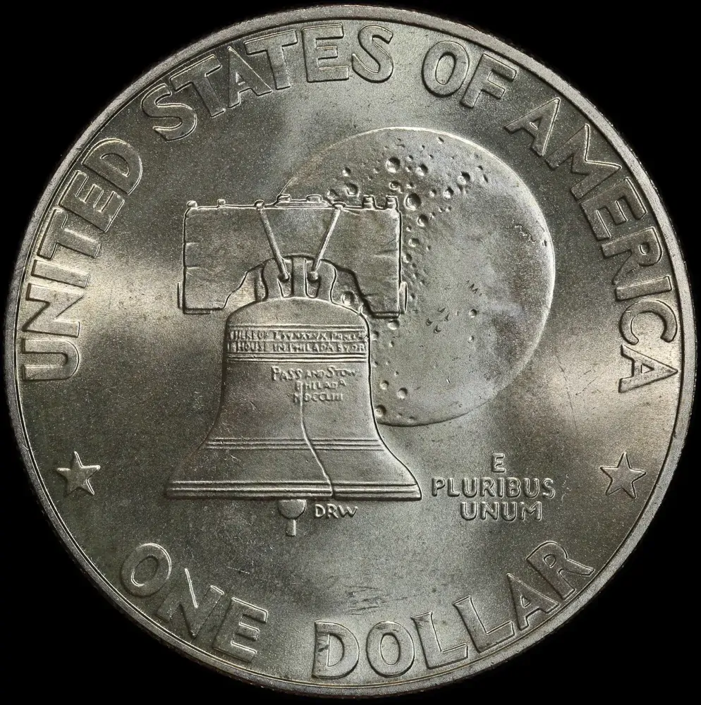 United States 1976 Silver Dollar KM# 203a Uncirculated product image