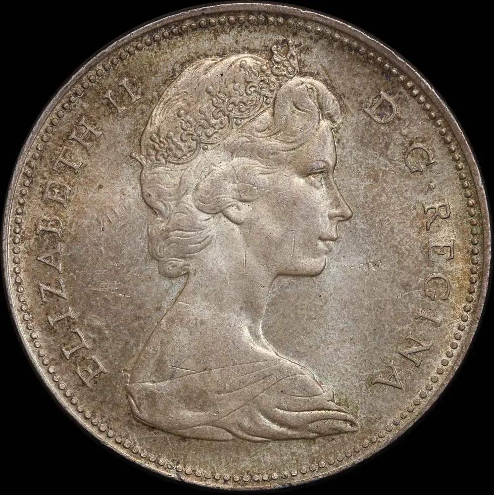 Canada 1966 Silver 1 Dollar KM#54 Uncirculated