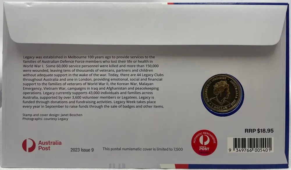 2023 1 Dollar PNC Centenary of Legacy product image