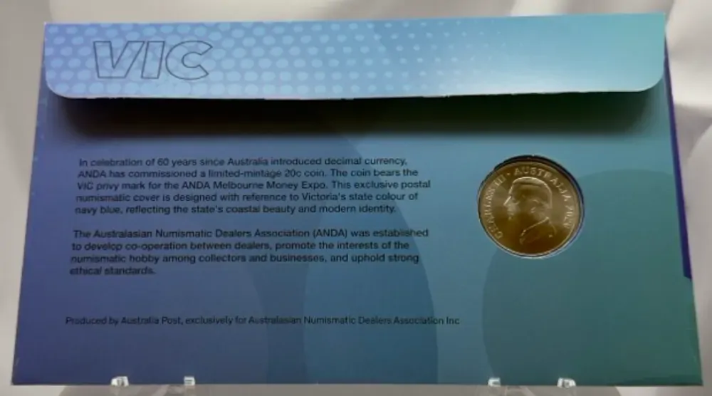 2026 20 Cent PNC ANDA Melbourne Expo VIC Privy Mark product image