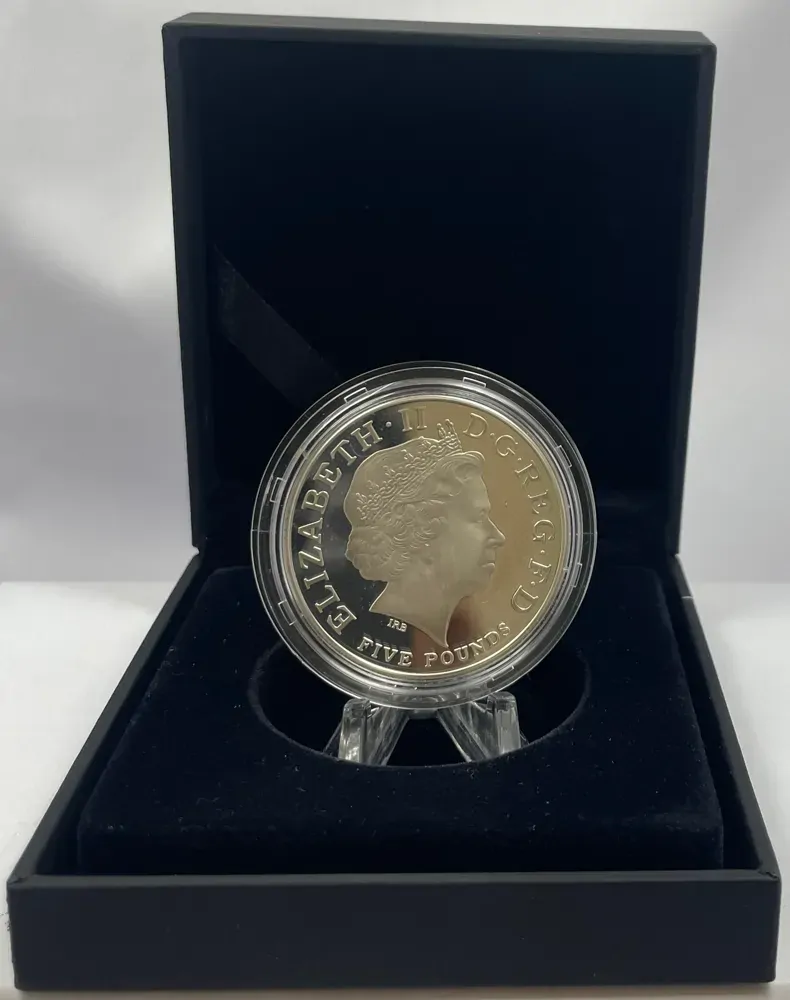 United Kingdom 2008 5 Pounds Silver Proof Coin Queen Elizabeth I product image