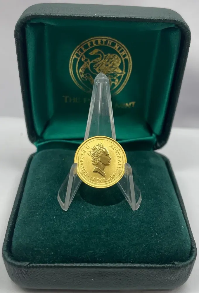 1997 Gold 1/10th Ounce Uncirculated Kangaroo Nugget product image