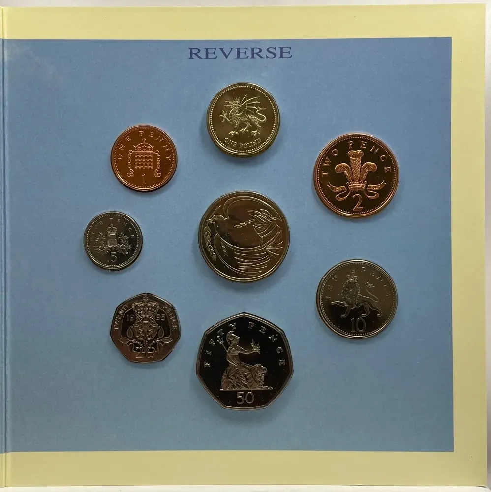 United Kingdom 1995 Uncirculated 8 Coin Set  product image