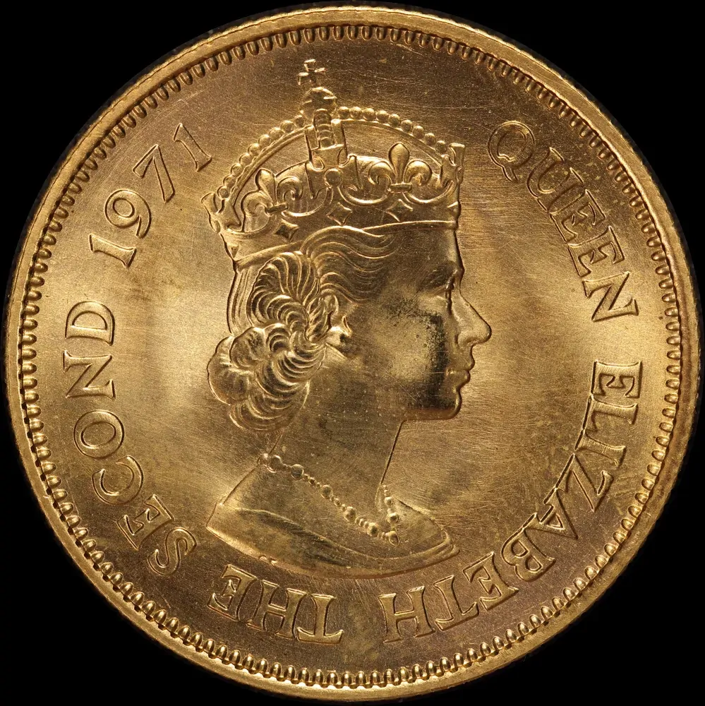 Mauritius 1971 Gold 200 Rupees KM# 39 Uncirculated product image