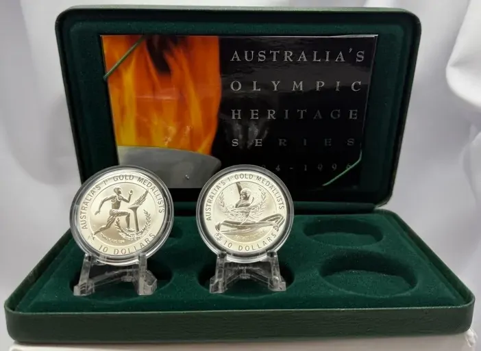 1994 10 Dollar Specimen Pair Olympic Heritage Series  product image