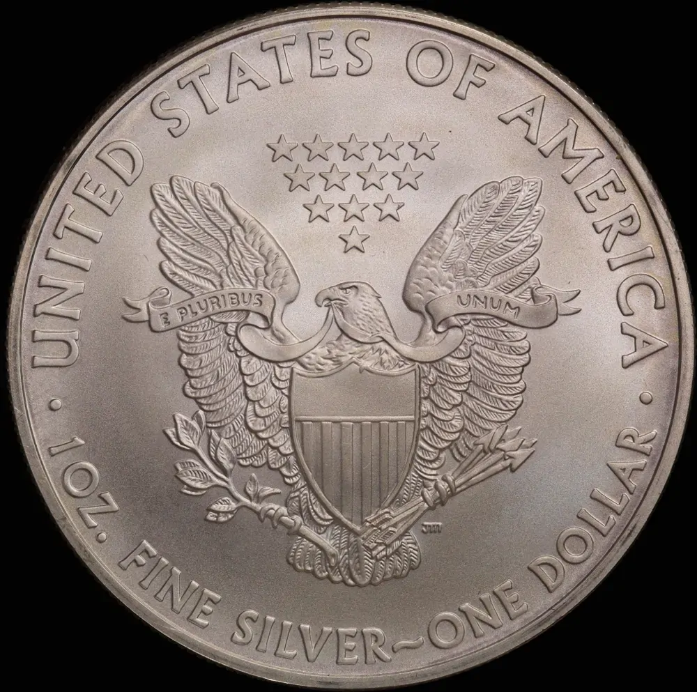 United States 2009 Silver 1 Ounce Eagle Uncirculated Coin product image