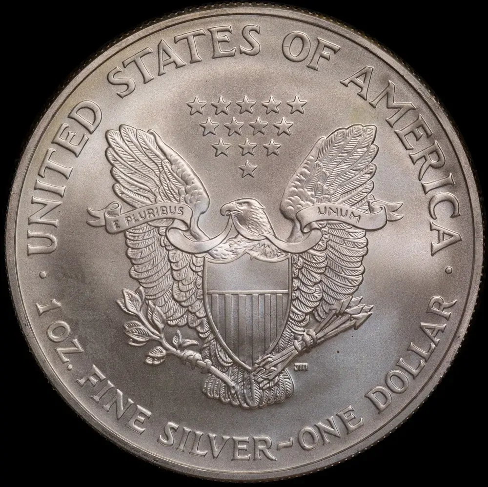 United States 2005 Silver 1 Ounce Eagle Uncirculated Coin product image