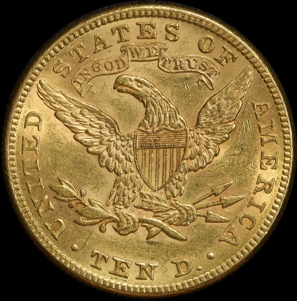 United States 1882 Gold 10 Dollars Liberty Eagle Extremely Fine product image
