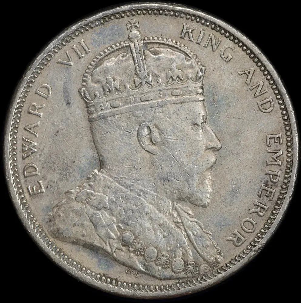 Straits Settlements 1904 Silver Dollar KM#25 Very Fine product image