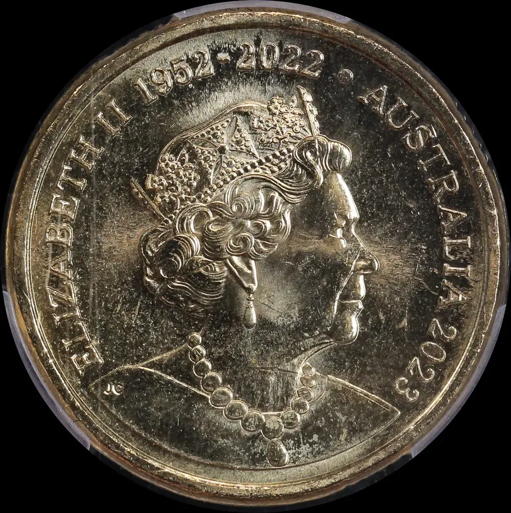 2023 Coloured 2 Dollar Remembrance Red Poppy PCGS MS65 product image