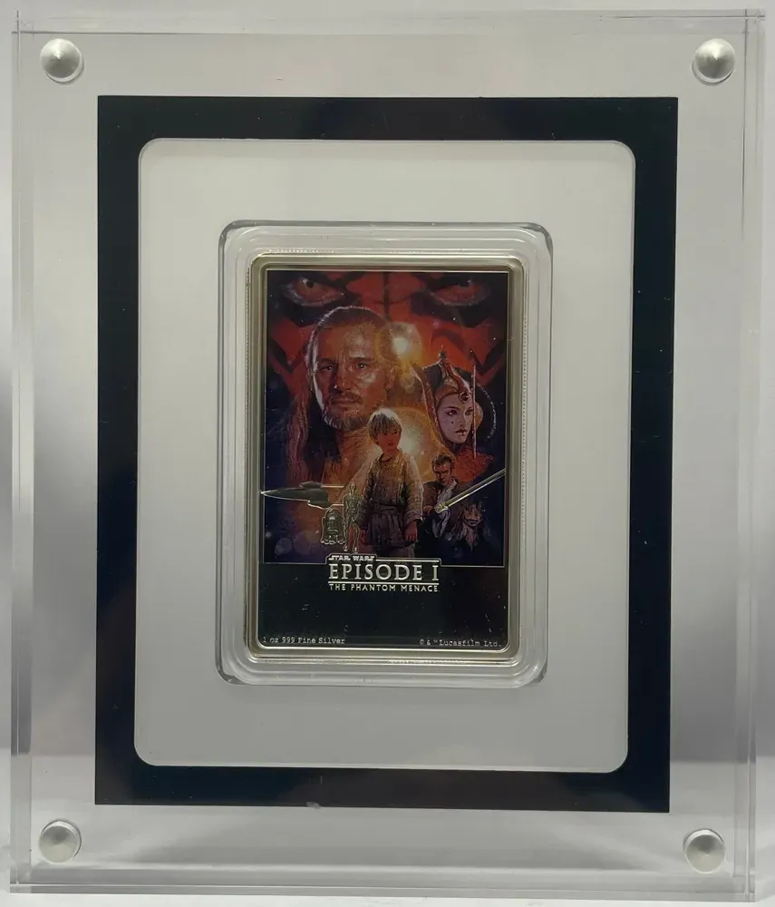 Niue 2018 Silver 1 Ounce Proof Coin Star Wars - The Phantom Menace product image