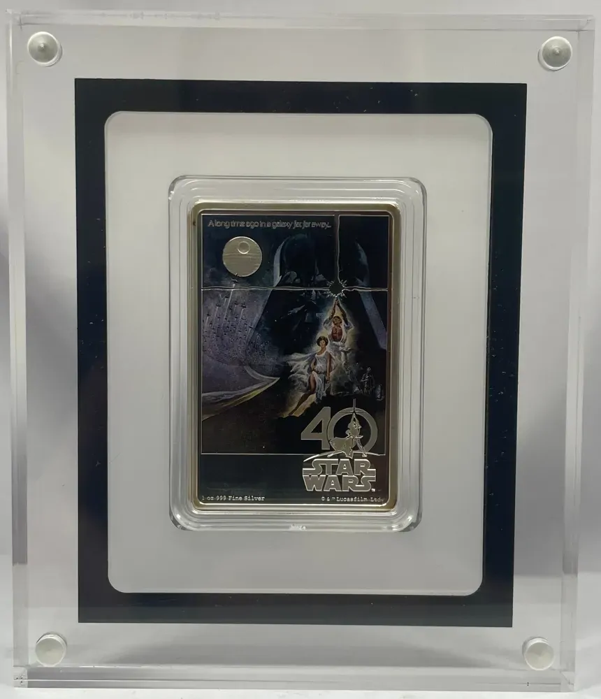 Niue 2017 Silver 1 Ounce Proof Coin Star Wars 40th Anniversary product image