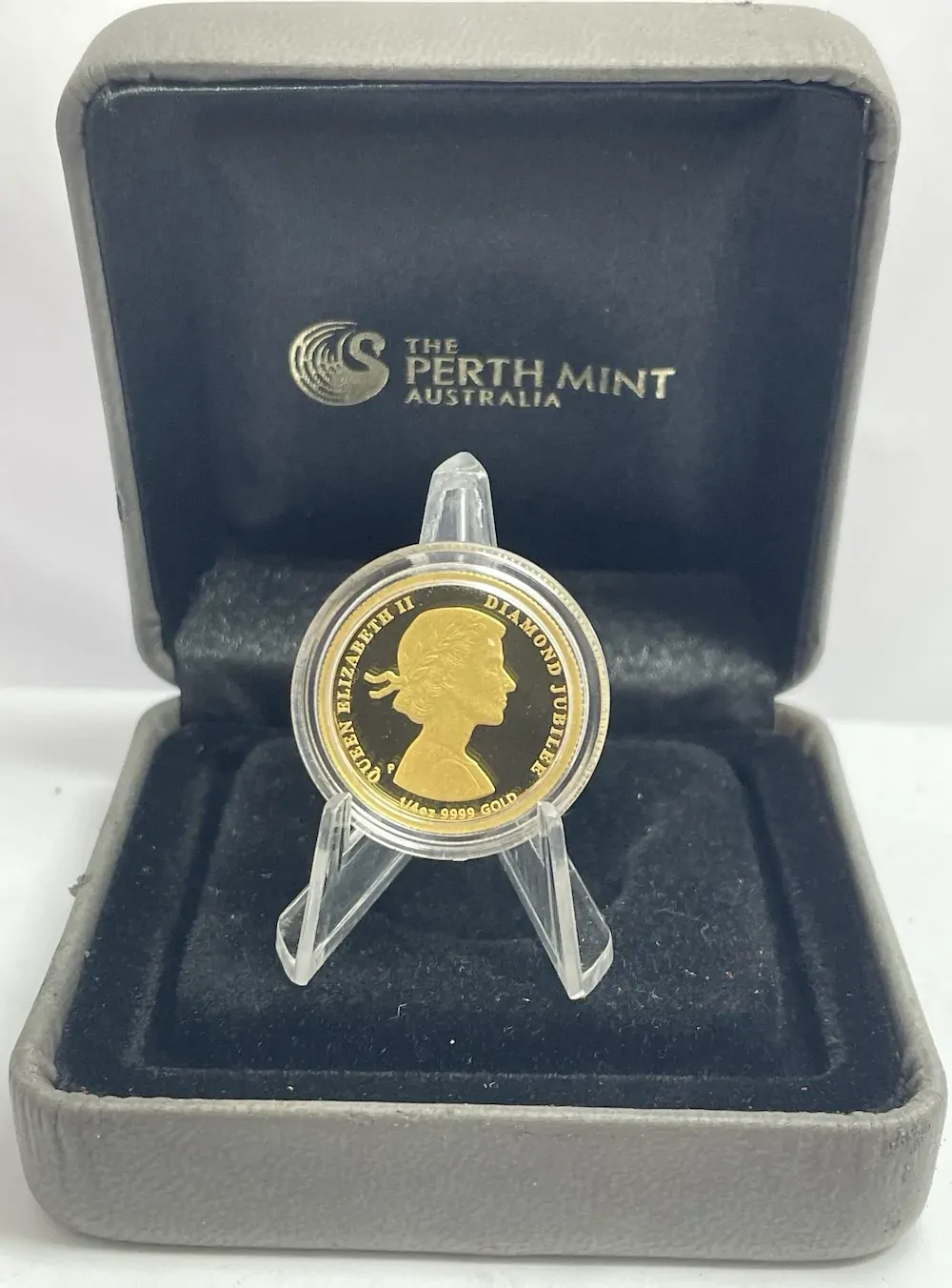 2012 Gold 1/4 ozt Proof Coin Diamond Jubilee