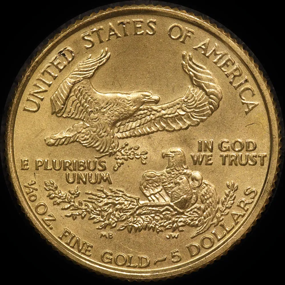 United States 1993 Gold 1/10oz Coin American Eagle product image