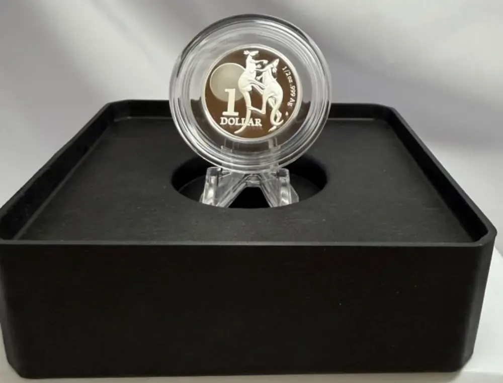 2023 Silver 1/2 Ounce Proof Coin Kangaroo Fighting Spirit