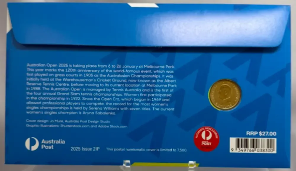 2025 2 Dollar PNC Women's Australian Open  product image