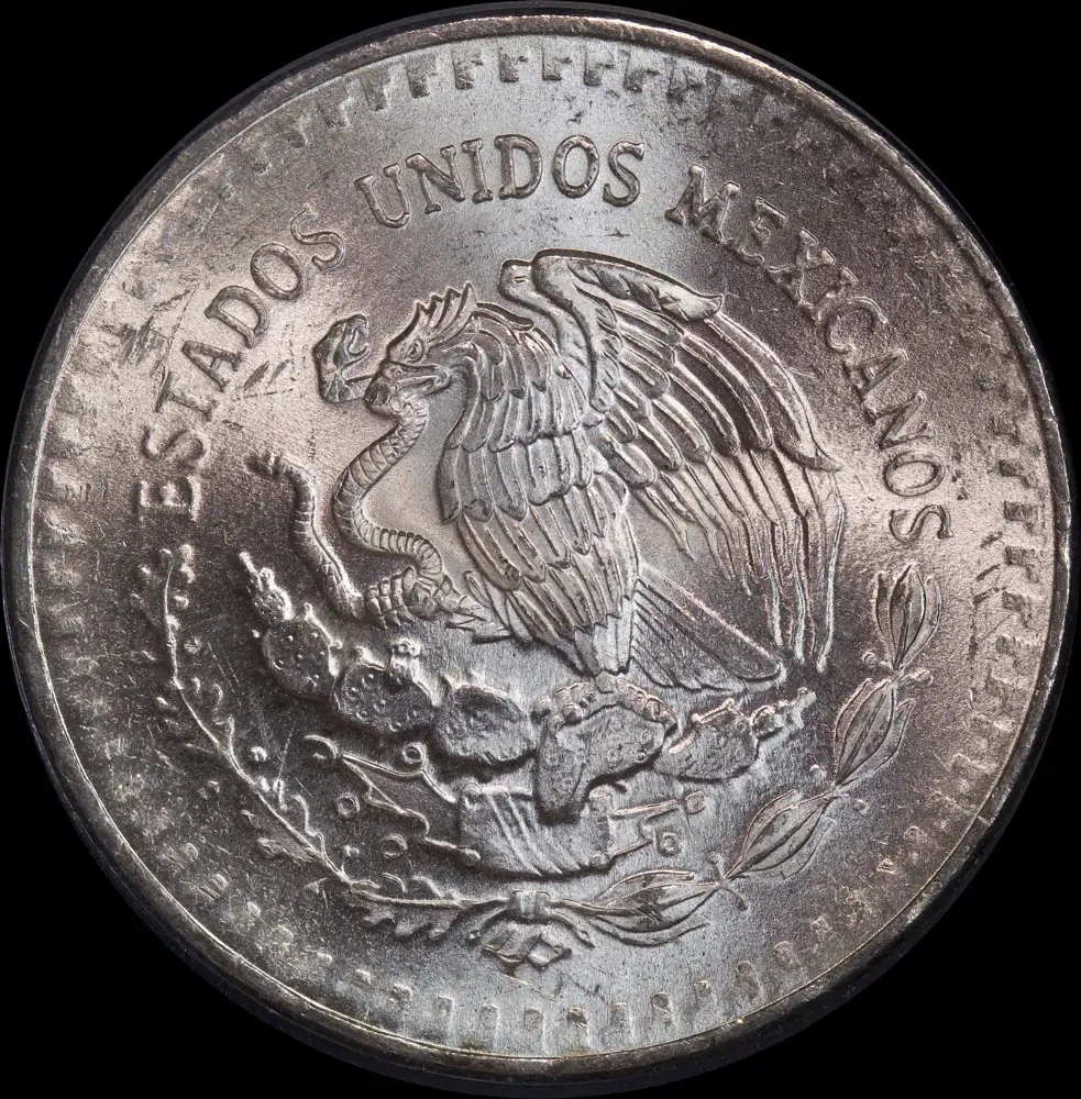 Mexico 1982 Silver Onza KM#491.1 NGC MS65 product image