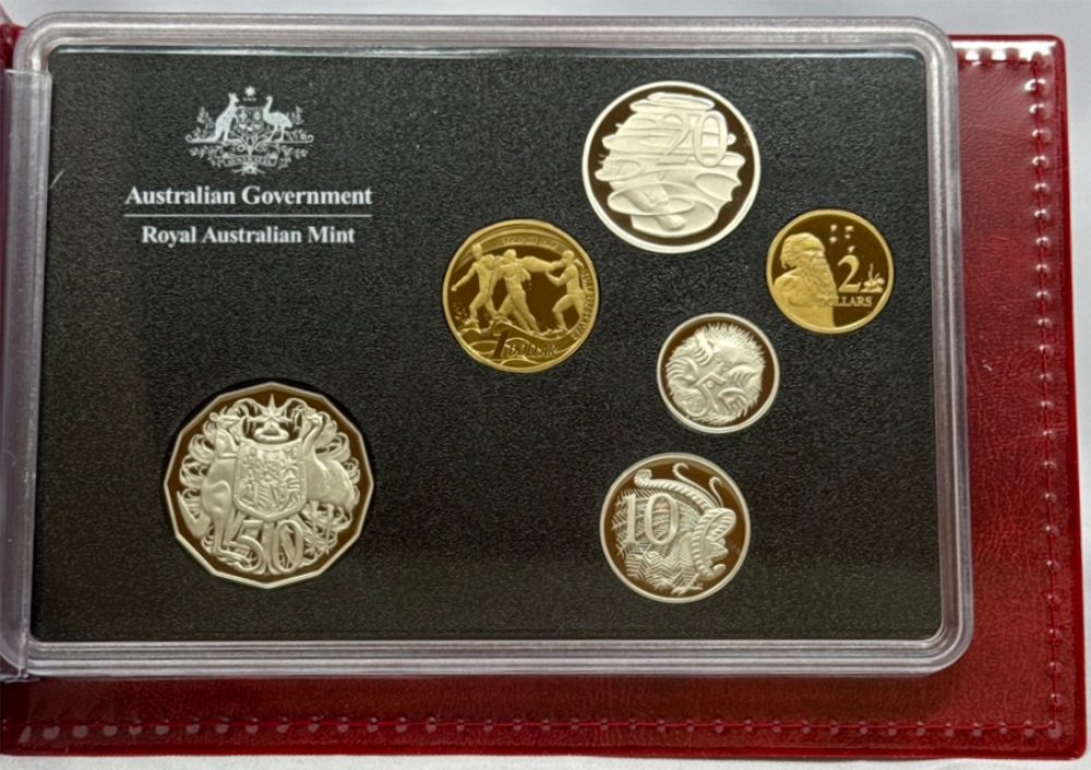 Australia 2007 Proof Coin Set Lifesaver Damaged Packaging product image