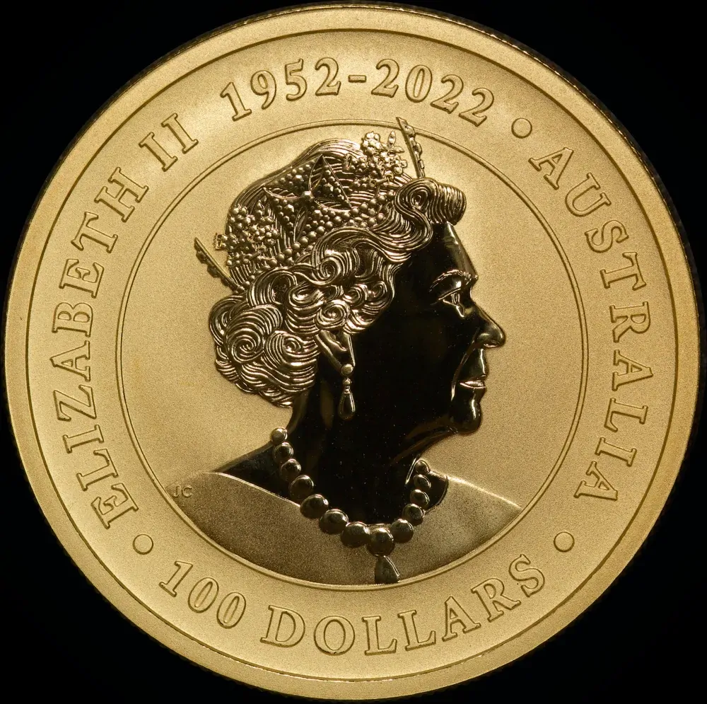 2023 Gold 1 Ounce Kangaroo Nugget Bullion Coin