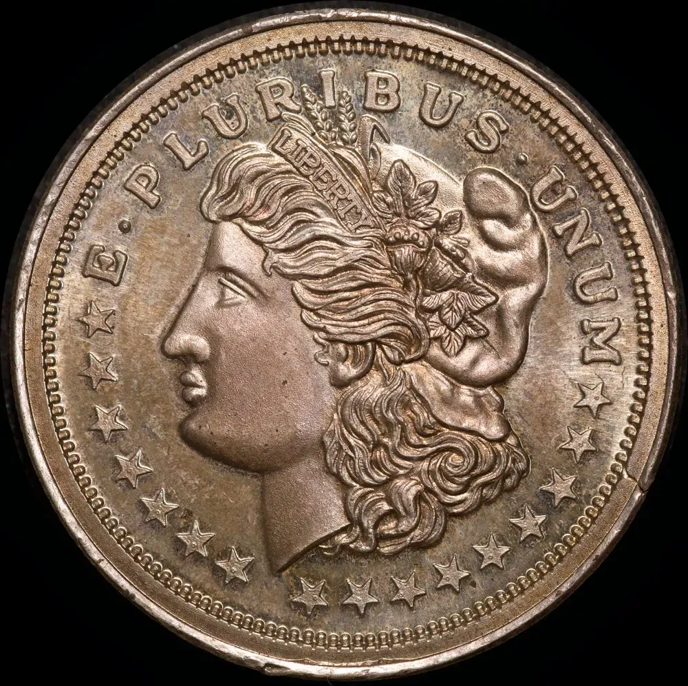 United States Undated Silver 1 Ounce Round World Trade Unit Liberty product image