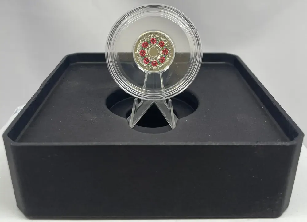 2025 Silver 2 Dollar Proof Coin C Mintmark Remembrance Day