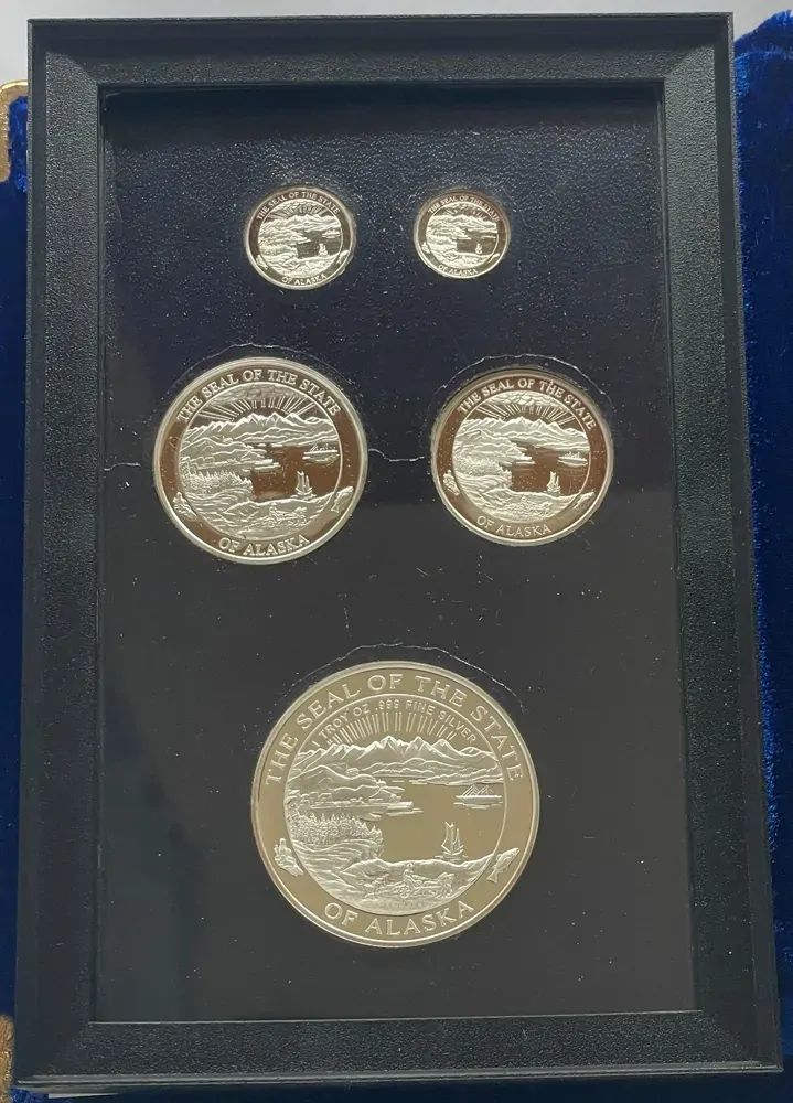 Alaska 2015 Silver Proof Coin Set  