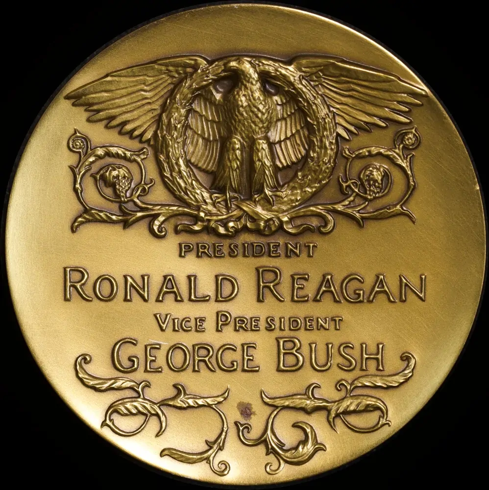 United States 1985 Bronze Medal Ronald Reagan Second Inauguration product image
