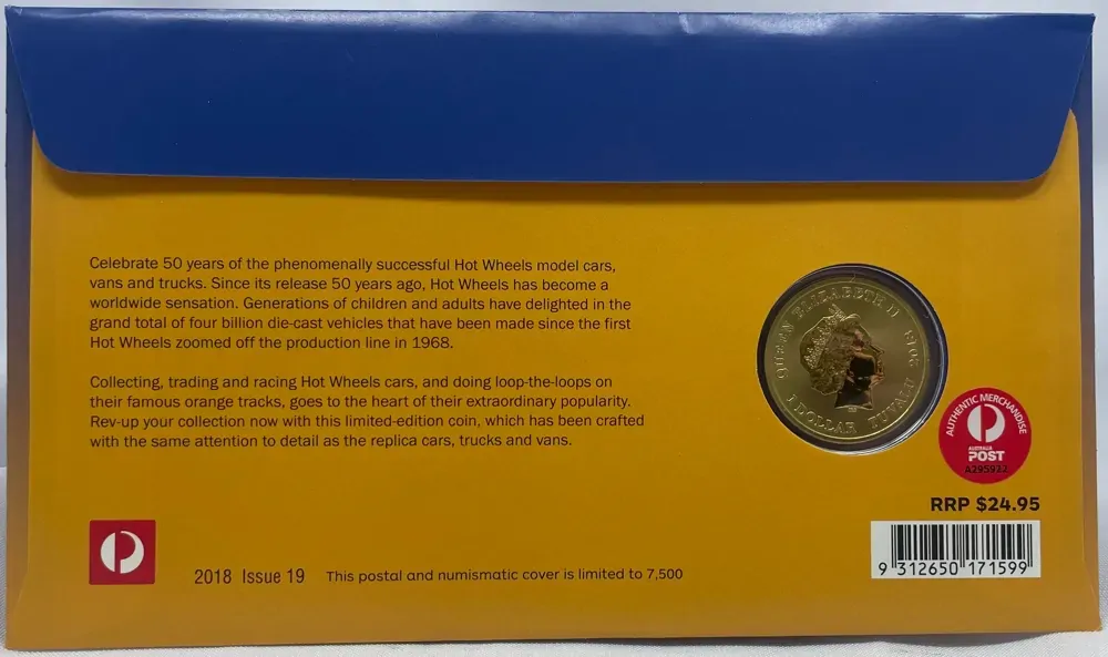 2018 1 Dollar PNC Hot Wheels product image