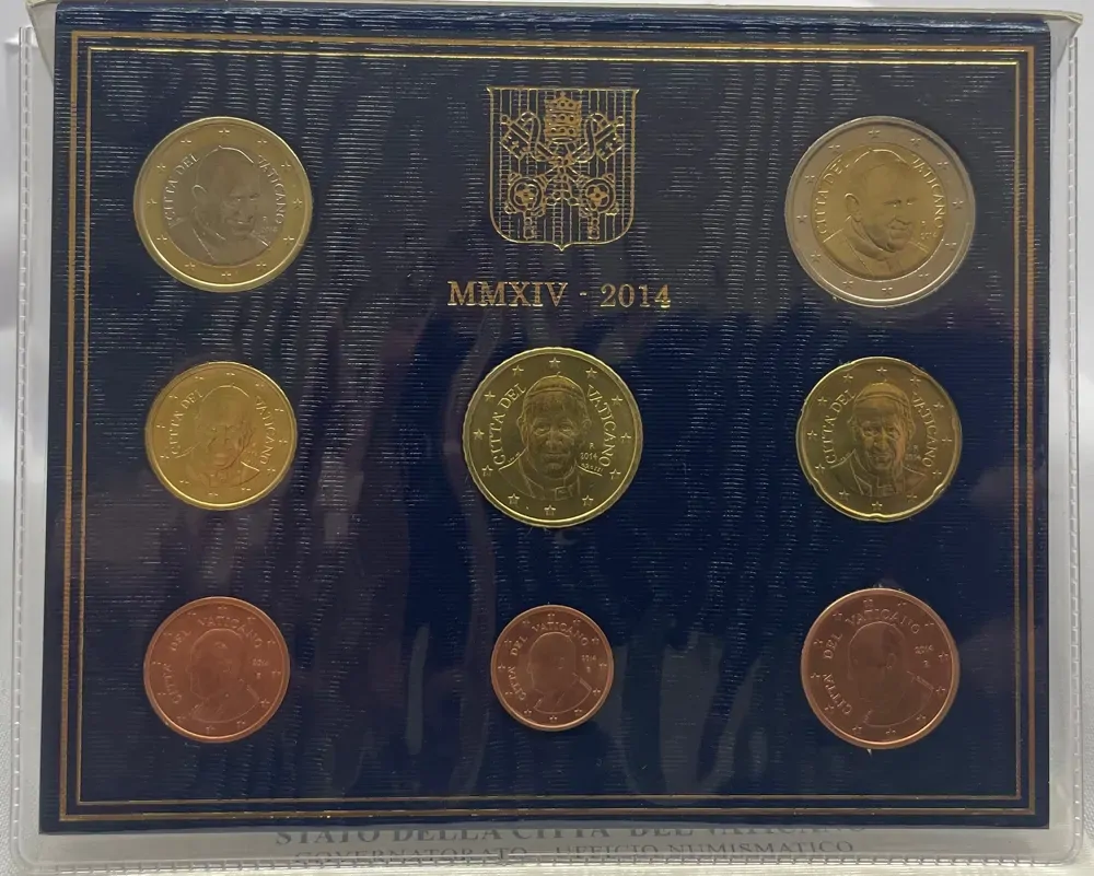 Vatican City 2014 Uncirculated Coin Set product image