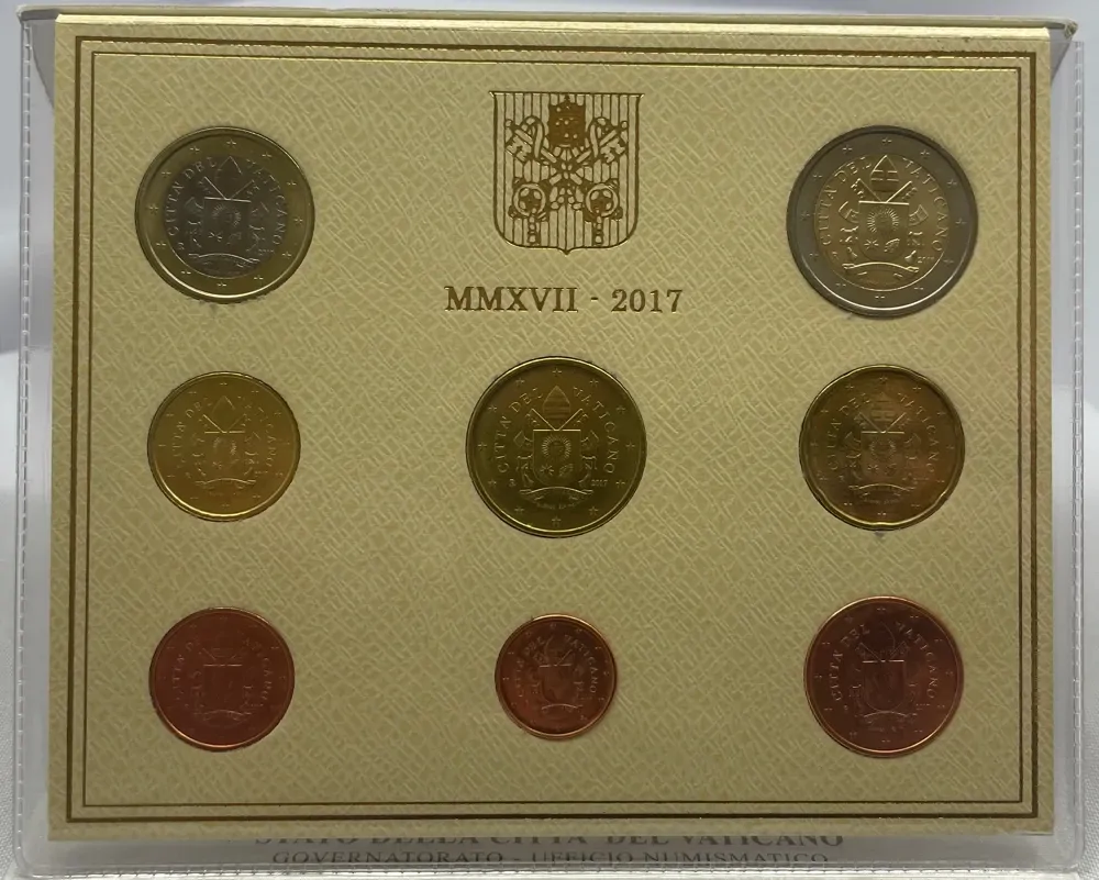 Vatican City 2017 Uncirculated Coin Set product image